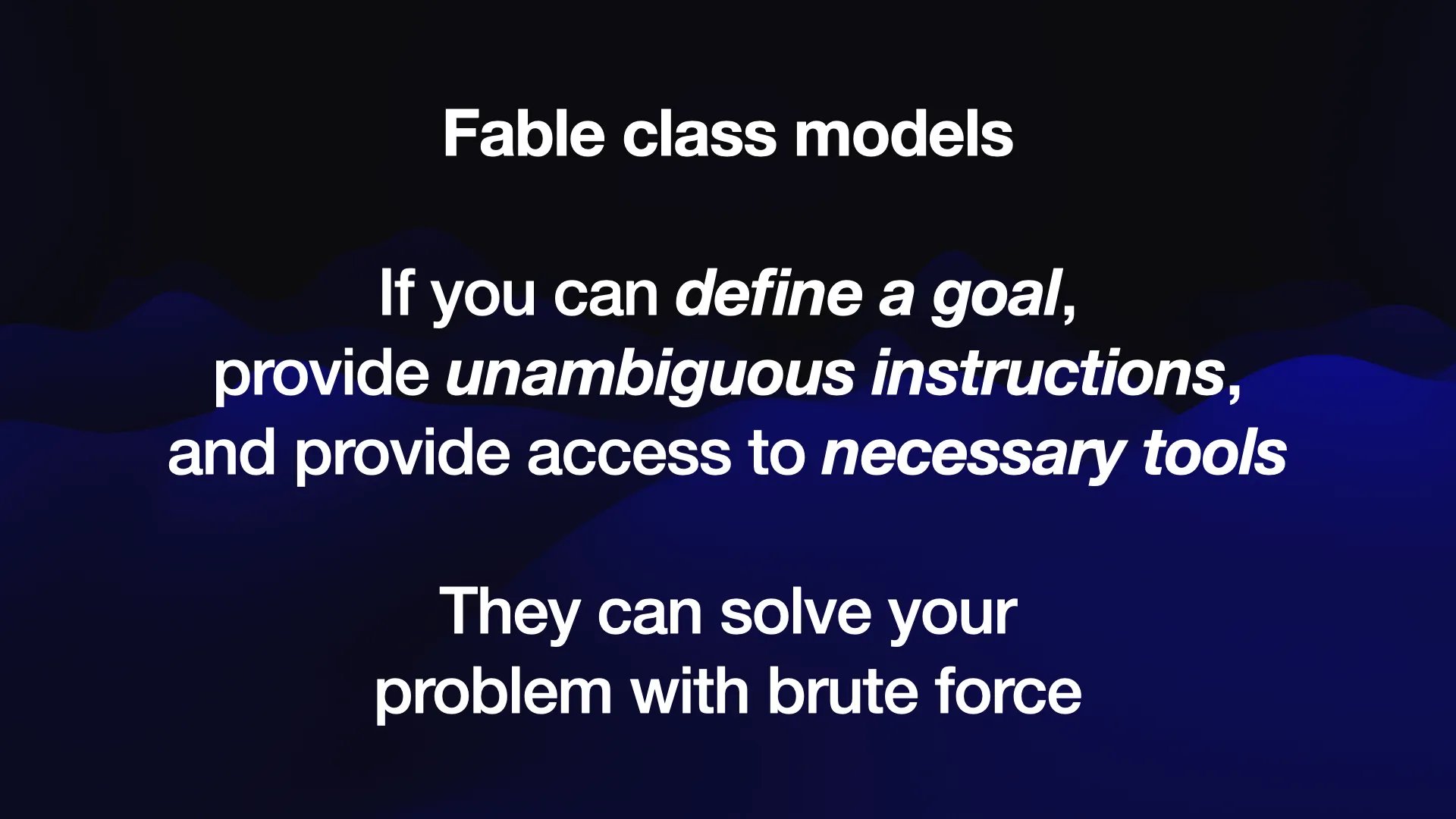 Defining ‘Fable class models’ across Claude and GPT releases