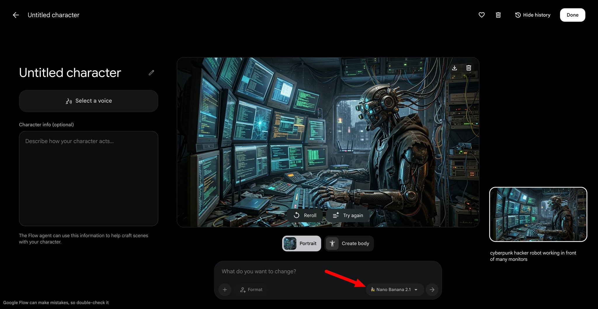 Nano Banana 2.1 spotted on Google Flow