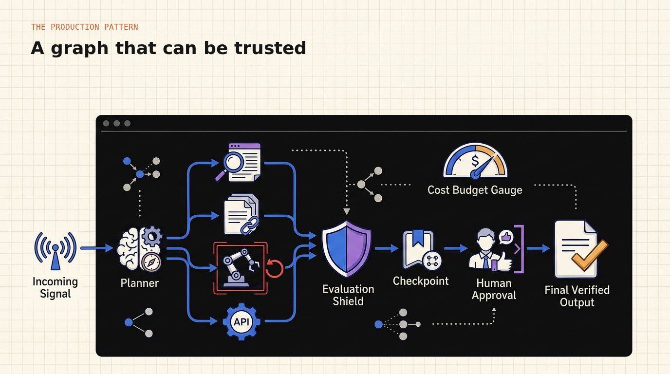 Graphs as control plane for AI agents