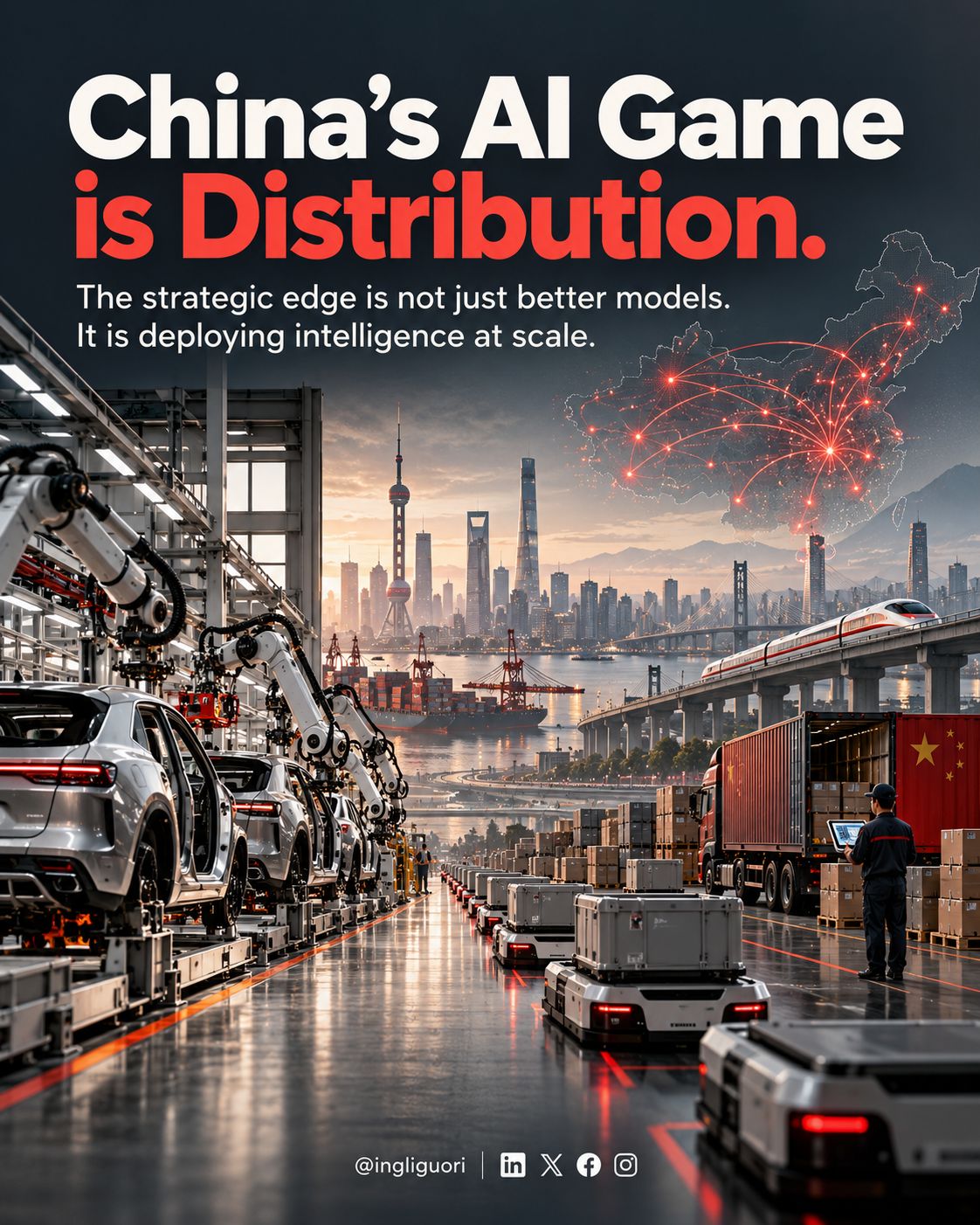 China’s AI strategy: distribution over frontier models