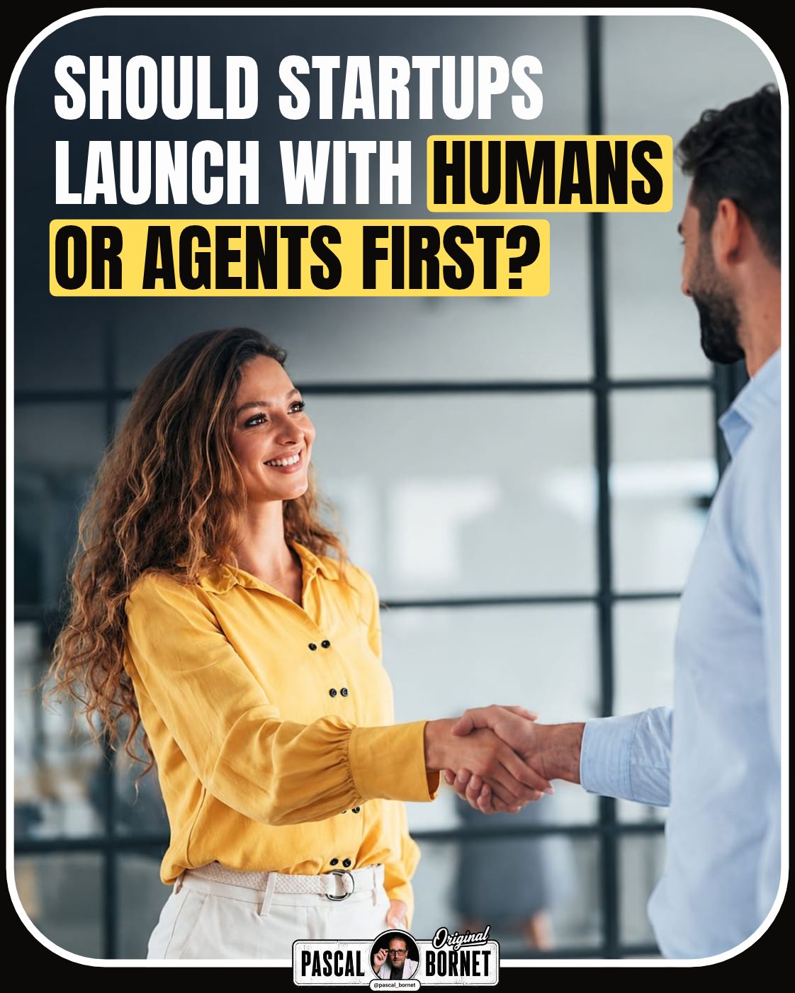 Should startups launch with humans or agents first?