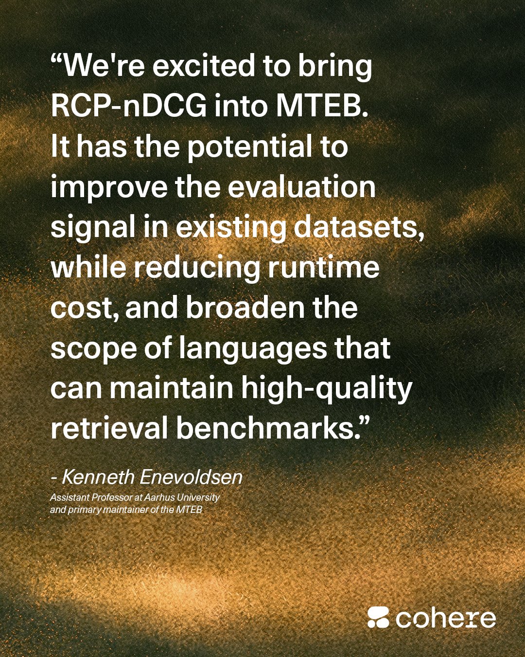RCP-nDCG@10: New Relevance-Graded Retrieval Metric Backed by MTEB
