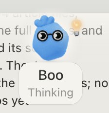 User describes dot as persistent AI agent interface