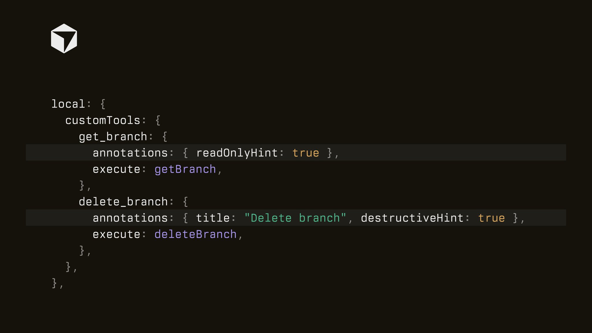 MCP annotations let models distinguish read from destructive tool calls